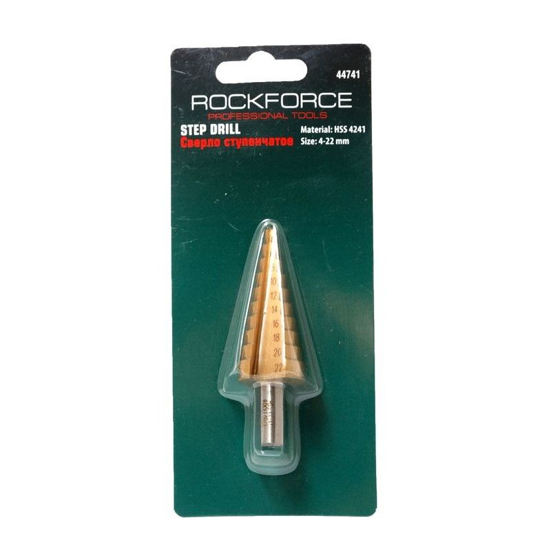 ROCKFORCE KADEMELİ MATKAP 4-22 MM